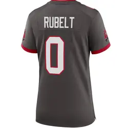 Nike Paul Rubelt Tampa Bay Buccaneers Game Pewter Alternate Jersey - Women's