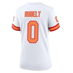 Nike Paul Rubelt Tampa Bay Buccaneers Game White '76 50th Season Jersey - Women's