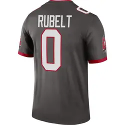Nike Paul Rubelt Tampa Bay Buccaneers Legend Pewter Alternate Jersey - Youth