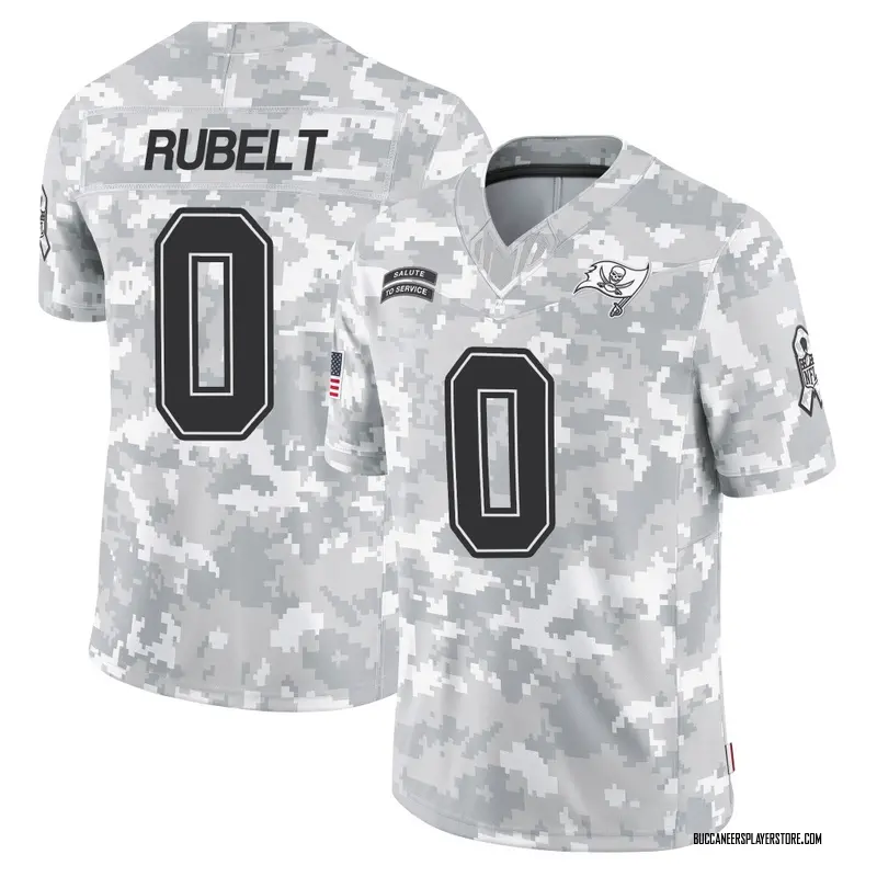 Nike Paul Rubelt Tampa Bay Buccaneers Limited Arctic Camo 2024 Salute to Service Jersey - Men's