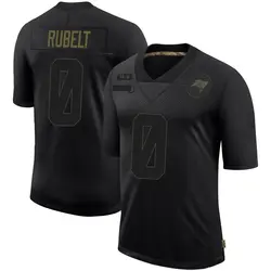 Nike Paul Rubelt Tampa Bay Buccaneers Limited Black 2020 Salute To Service Jersey - Men's