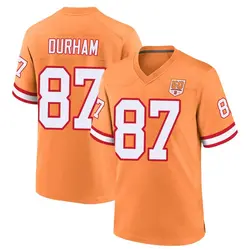 Nike Payne Durham Tampa Bay Buccaneers Game Cream sicle 50th Season Jersey - Men's