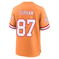 Nike Payne Durham Tampa Bay Buccaneers Game Cream sicle 50th Season Jersey - Youth