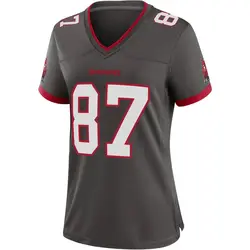 Nike Payne Durham Tampa Bay Buccaneers Game Pewter Alternate Jersey - Women's