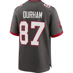 Nike Payne Durham Tampa Bay Buccaneers Game Pewter Alternate Jersey - Youth