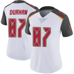 Nike Payne Durham Tampa Bay Buccaneers Limited White Vapor Untouchable Jersey - Women's