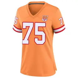 Nike Raiqwon O'Neal Tampa Bay Buccaneers Game Cream sicle 50th Season Jersey - Women's