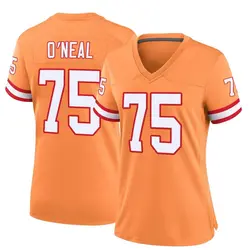 Nike Raiqwon O'Neal Tampa Bay Buccaneers Game Orange Throwback Jersey - Women's