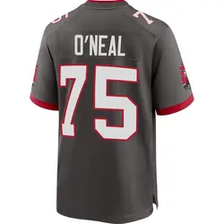Nike Raiqwon O'Neal Tampa Bay Buccaneers Game Pewter Alternate Jersey - Men's