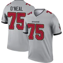 Nike Raiqwon O'Neal Tampa Bay Buccaneers Legend Gray Inverted Jersey - Youth