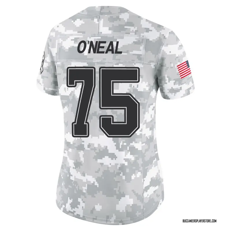 Nike Raiqwon O'Neal Tampa Bay Buccaneers Limited Arctic Camo 2024 Salute to Service Jersey - Women's
