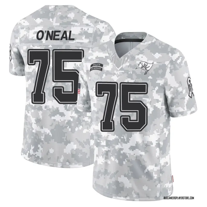 Nike Raiqwon O'Neal Tampa Bay Buccaneers Limited Arctic Camo 2024 Salute to Service Jersey - Youth