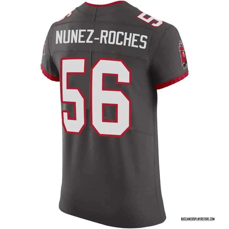 Nike Rakeem Nunez-Roches Tampa Bay Buccaneers Elite Pewter Alternate Vapor Jersey - Men's