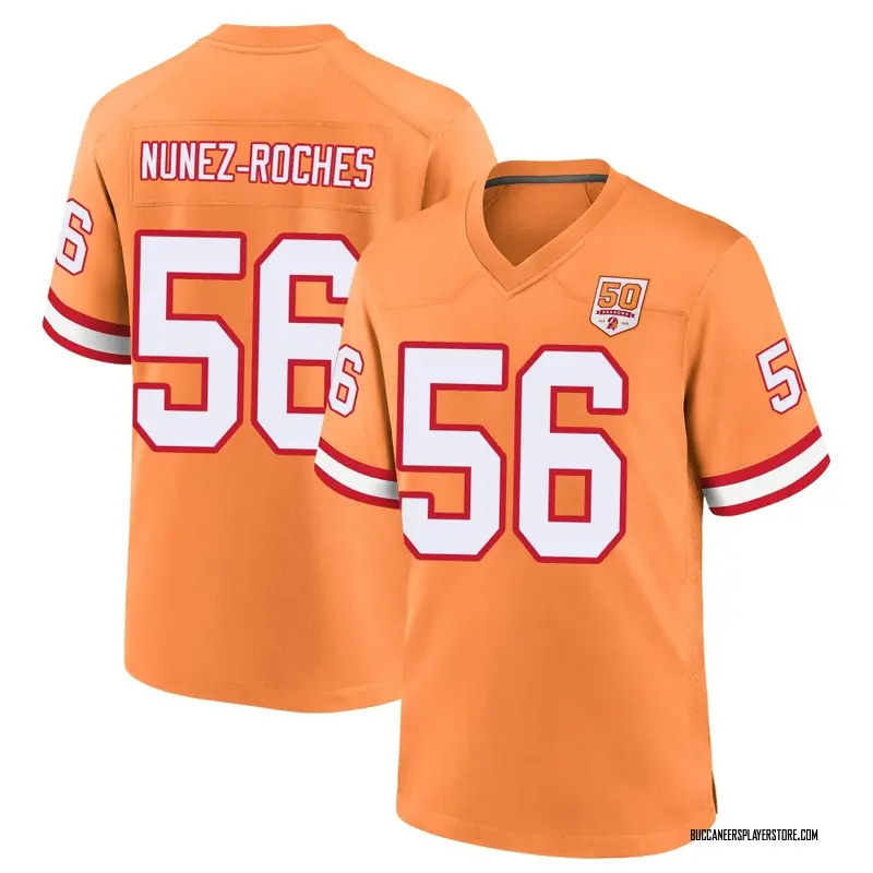 Nike Rakeem Nunez-Roches Tampa Bay Buccaneers Game Cream sicle 50th Season Jersey - Youth