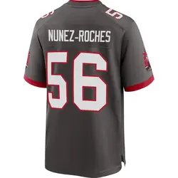 Nike Rakeem Nunez-Roches Tampa Bay Buccaneers Game Pewter Alternate Jersey - Youth