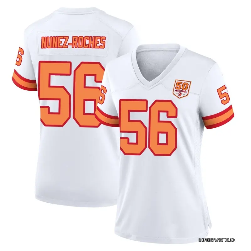 Nike Rakeem Nunez-Roches Tampa Bay Buccaneers Game White '76 50th Season Jersey - Women's