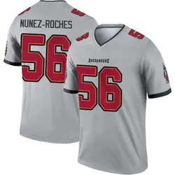 Nike Rakeem Nunez-Roches Tampa Bay Buccaneers Legend Gray Inverted Jersey - Youth
