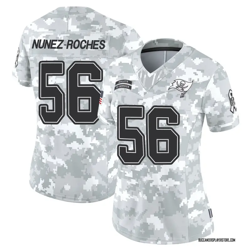 Nike Rakeem Nunez-Roches Tampa Bay Buccaneers Limited Arctic Camo 2024 Salute to Service Jersey - Women's