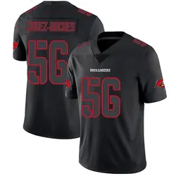 Nike Rakeem Nunez-Roches Tampa Bay Buccaneers Limited Black Impact Jersey - Youth