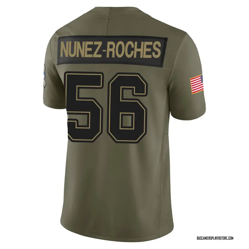 Nike Rakeem Nunez-Roches Tampa Bay Buccaneers Limited Olive 2025 Salute to Service Jersey - Men's