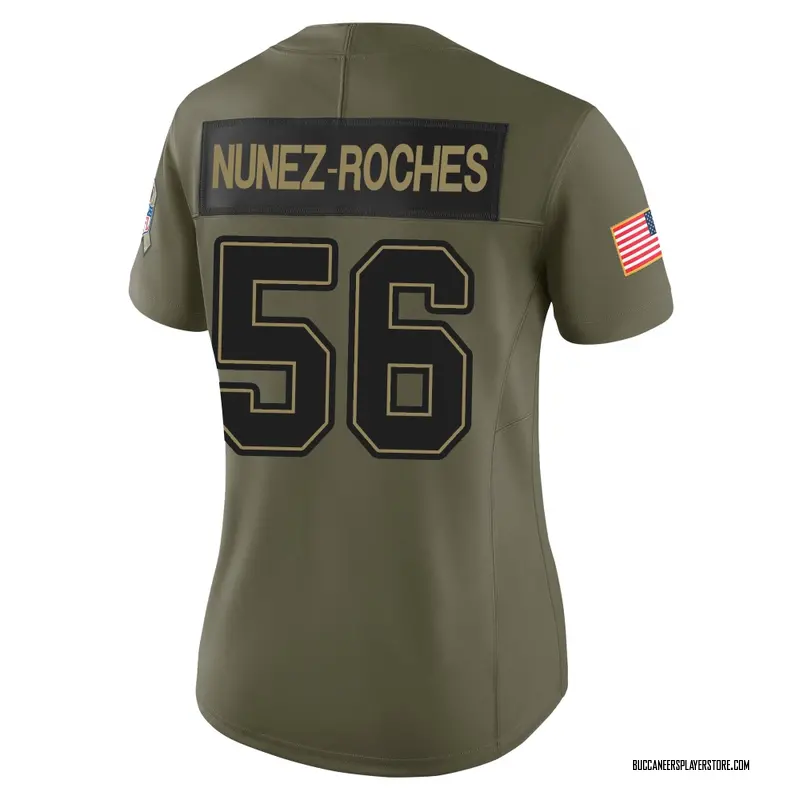 Nike Rakeem Nunez-Roches Tampa Bay Buccaneers Limited Olive 2025 Salute to Service Jersey - Women's