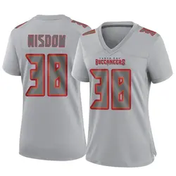 Nike Rashad Wisdom Tampa Bay Buccaneers Game Gray Atmosphere Fashion Jersey - Women's