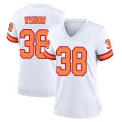 Nike Rashad Wisdom Tampa Bay Buccaneers Game White '76 Jersey - Women's