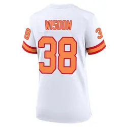 Nike Rashad Wisdom Tampa Bay Buccaneers Game White '76 Jersey - Women's
