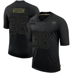 Nike Rashad Wisdom Tampa Bay Buccaneers Limited Black 2020 Salute To Service Jersey - Men's