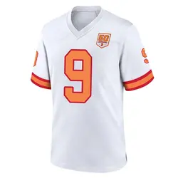 Nike Riley Dixon Tampa Bay Buccaneers Game White '76 50th Season Jersey - Men's