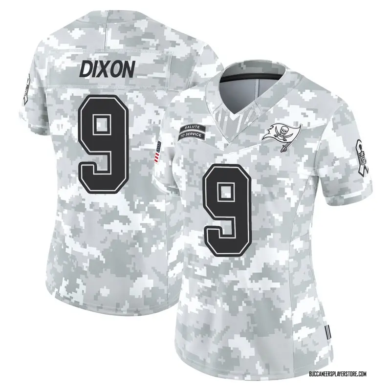 Nike Riley Dixon Tampa Bay Buccaneers Limited Arctic Camo 2024 Salute to Service Jersey - Women's