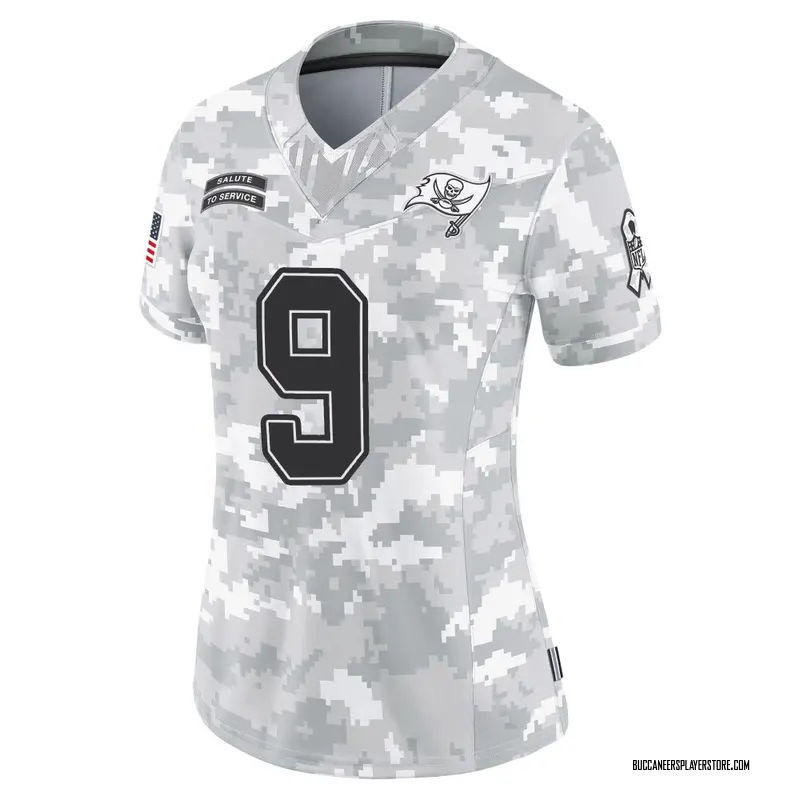 Nike Riley Dixon Tampa Bay Buccaneers Limited Arctic Camo 2024 Salute to Service Jersey - Women's