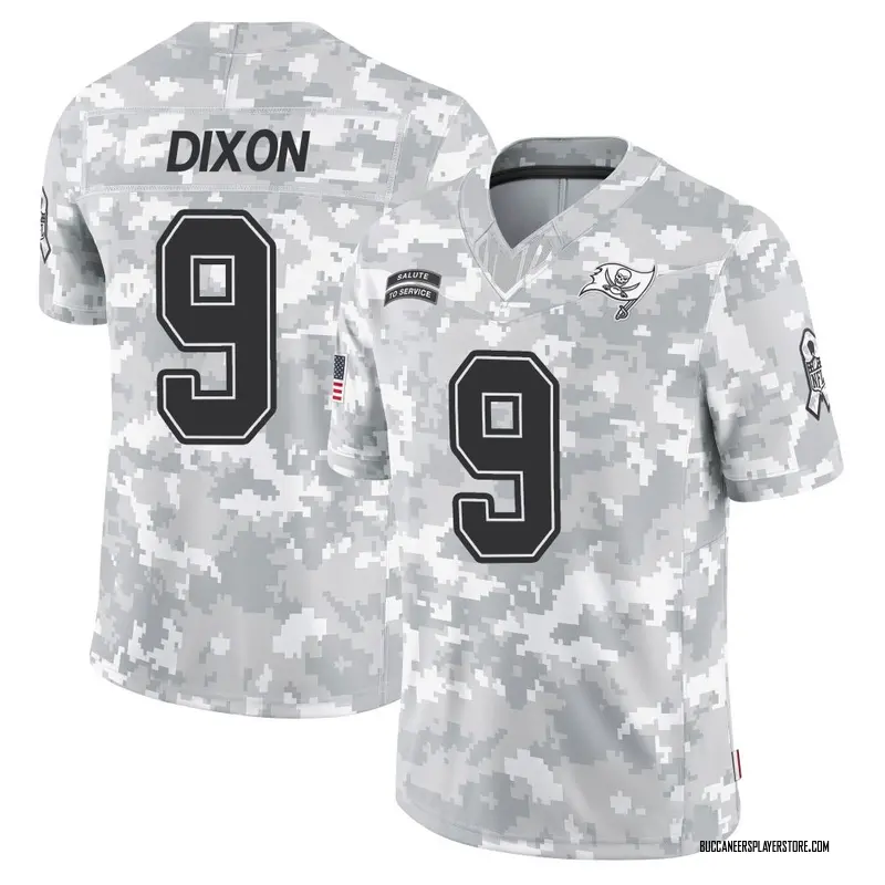 Nike Riley Dixon Tampa Bay Buccaneers Limited Arctic Camo 2024 Salute to Service Jersey - Youth