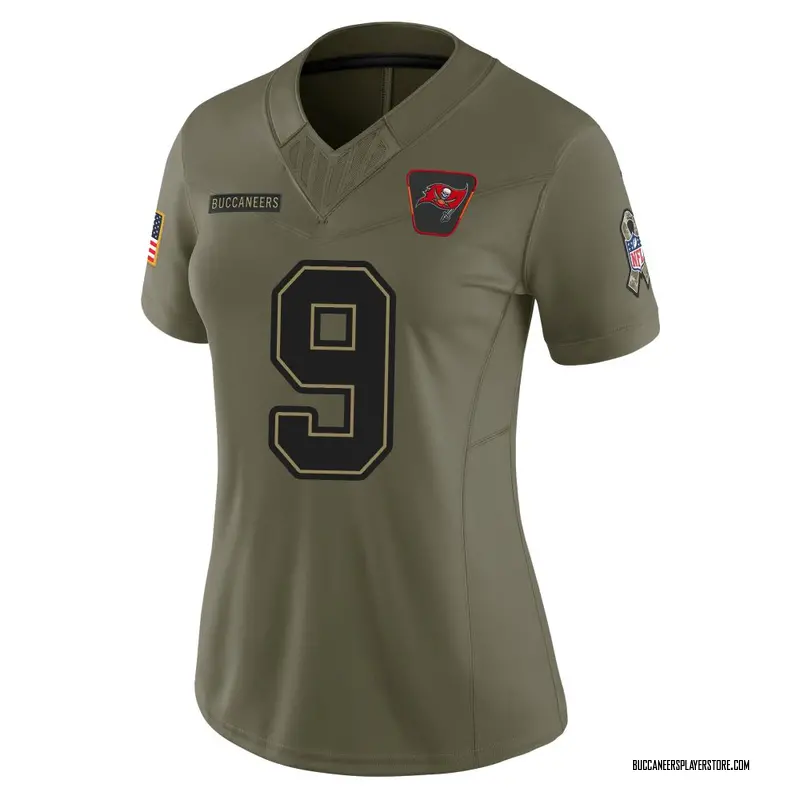 Nike Riley Dixon Tampa Bay Buccaneers Limited Olive 2025 Salute to Service Jersey - Women's