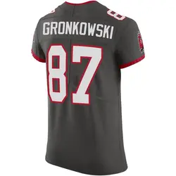 Nike Rob Gronkowski Tampa Bay Buccaneers Elite Pewter Alternate Vapor Jersey - Men's