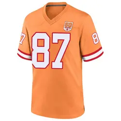 Nike Rob Gronkowski Tampa Bay Buccaneers Game Cream sicle 50th Season Jersey - Youth