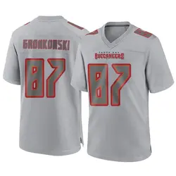 Nike Rob Gronkowski Tampa Bay Buccaneers Game Gray Atmosphere Fashion Jersey - Youth
