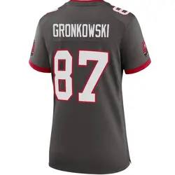 Nike Rob Gronkowski Tampa Bay Buccaneers Game Pewter Alternate Jersey - Women's