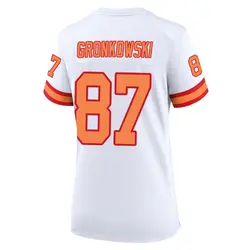 Nike Rob Gronkowski Tampa Bay Buccaneers Game White '76 Jersey - Women's