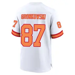 Nike Rob Gronkowski Tampa Bay Buccaneers Game White '76 Jersey - Youth