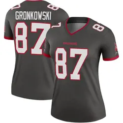 Nike Rob Gronkowski Tampa Bay Buccaneers Legend Pewter Alternate Jersey - Women's