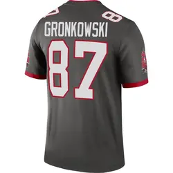 Nike Rob Gronkowski Tampa Bay Buccaneers Legend Pewter Alternate Jersey - Youth