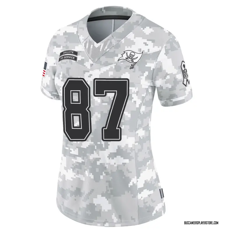 Nike Rob Gronkowski Tampa Bay Buccaneers Limited Arctic Camo 2024 Salute to Service Jersey - Women's