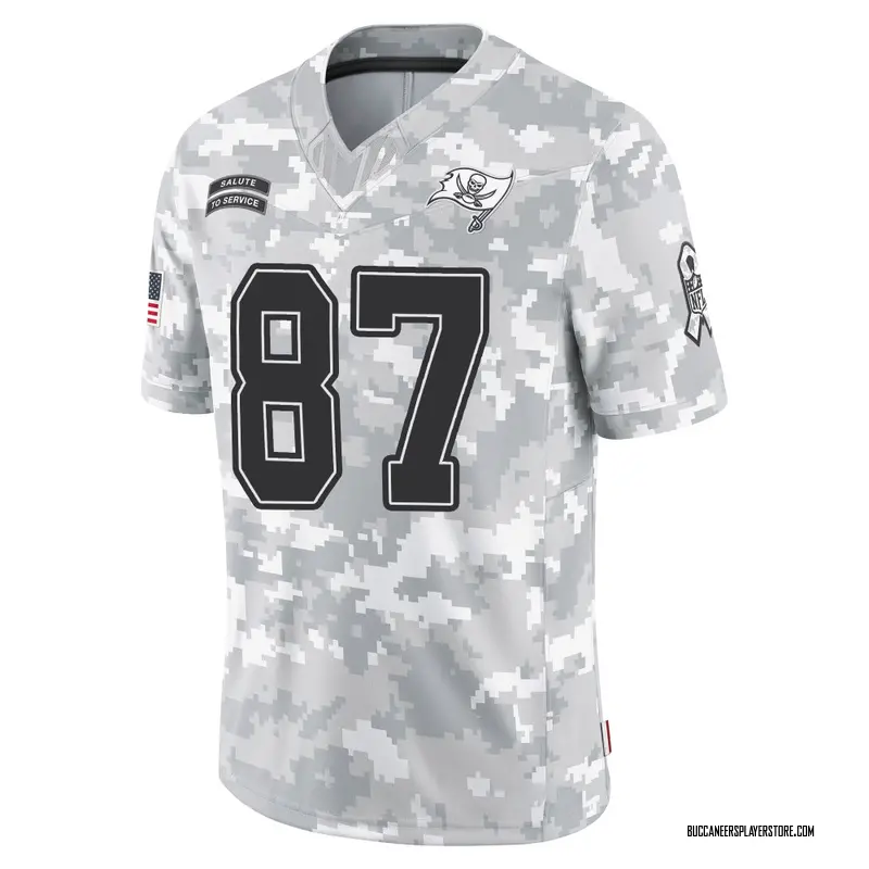 Nike Rob Gronkowski Tampa Bay Buccaneers Limited Arctic Camo 2024 Salute to Service Jersey - Youth