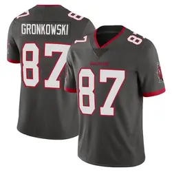 Nike Rob Gronkowski Tampa Bay Buccaneers Limited Pewter Alternate Vapor Jersey - Men's