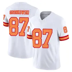 Nike Rob Gronkowski Tampa Bay Buccaneers Limited White '76 Vapor F.U.S.E. Jersey - Men's