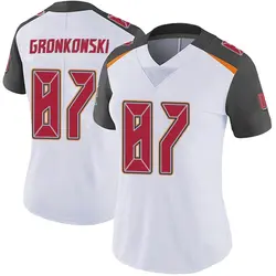 Nike Rob Gronkowski Tampa Bay Buccaneers Limited White Vapor Untouchable Jersey - Women's