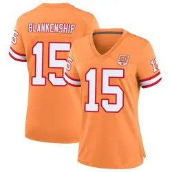Nike Rodrigo Blankenship Tampa Bay Buccaneers Game Cream sicle 50th Season Jersey - Women's