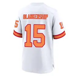 Nike Rodrigo Blankenship Tampa Bay Buccaneers Game White '76 50th Season Jersey - Youth