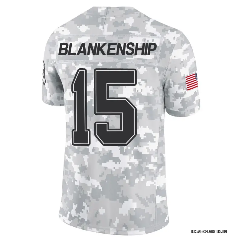 Nike Rodrigo Blankenship Tampa Bay Buccaneers Limited Arctic Camo 2024 Salute to Service Jersey - Youth